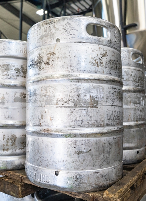 some kegs