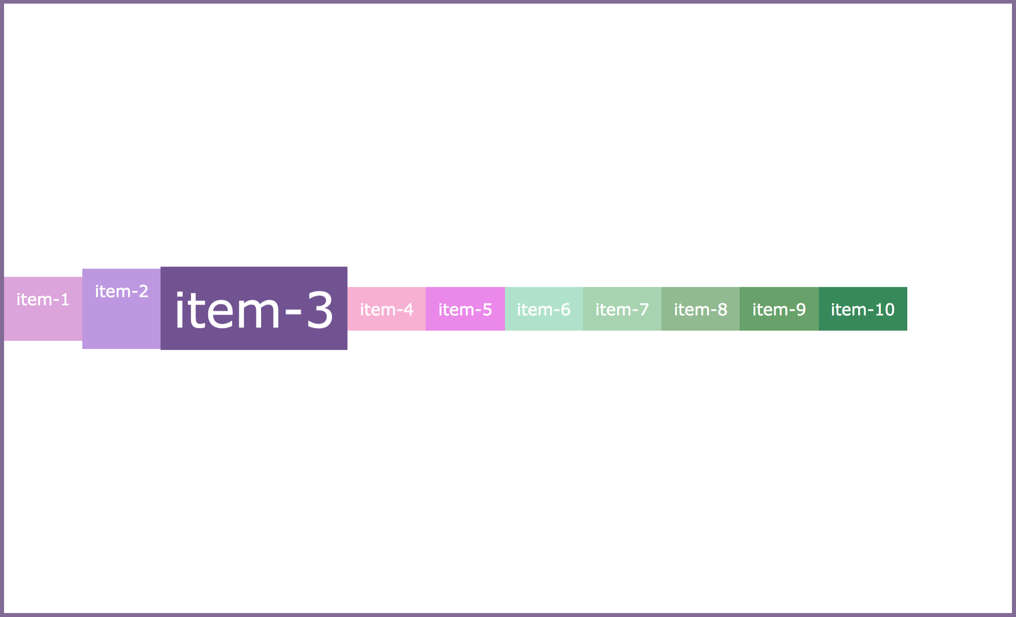 align-items: center;