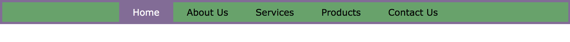 Simple Flex Navbar justify-content: center;