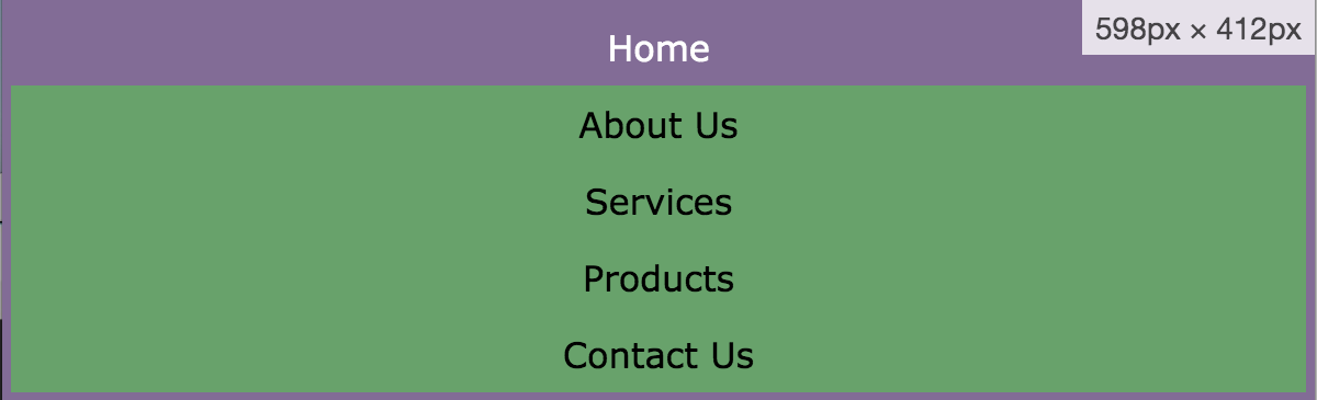 Responsive Flex Navbar
