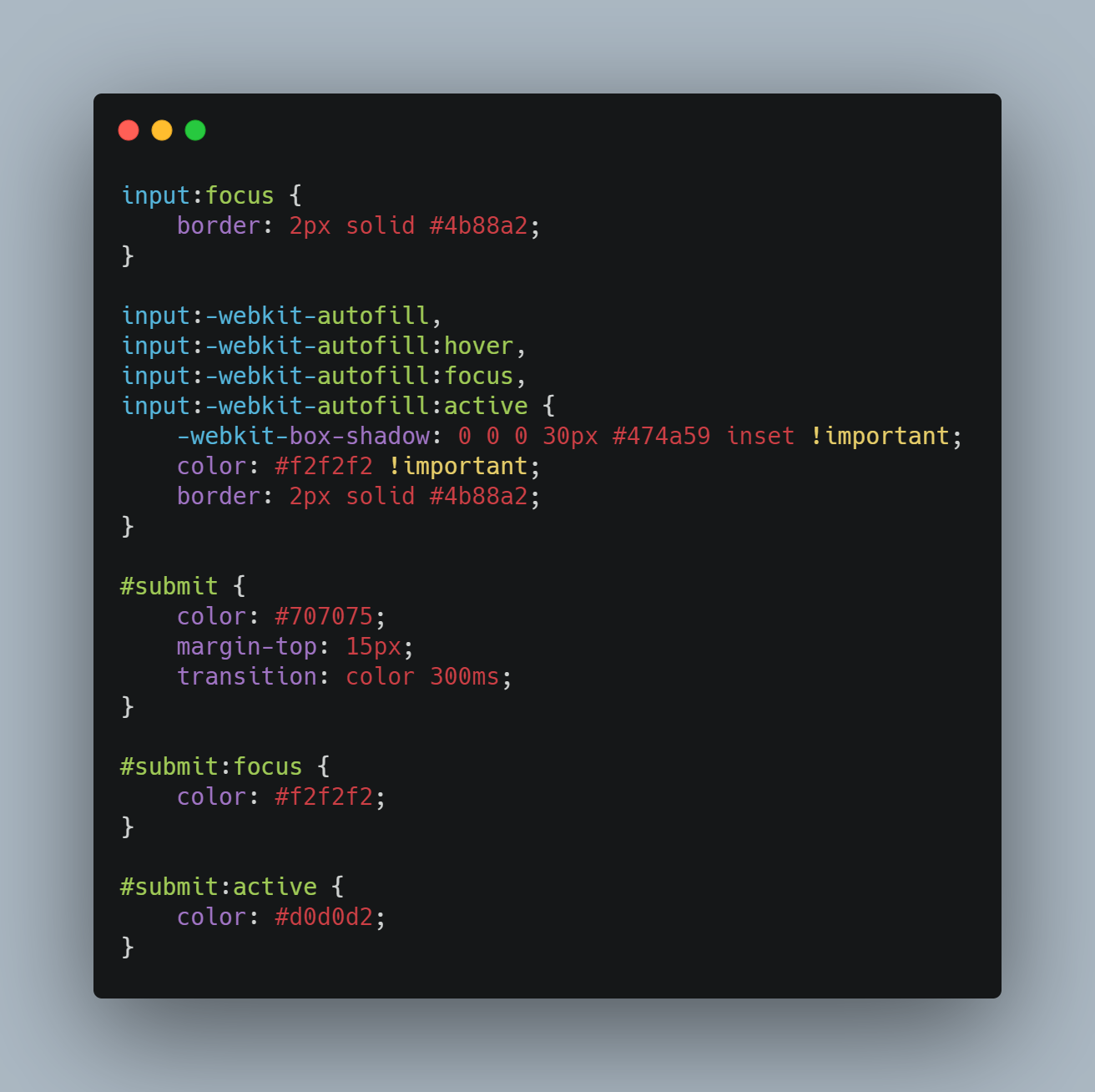 Validator CSS